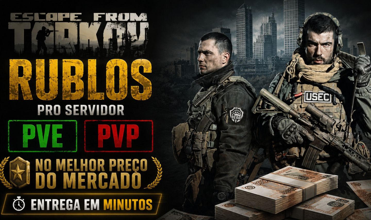 Rublos PVE e PVP Escape From Tarkov