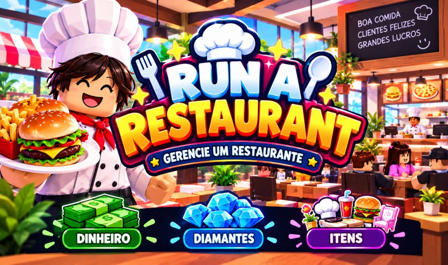 Gerencie um Restaurante [Run a Restaurant] - Roblox
