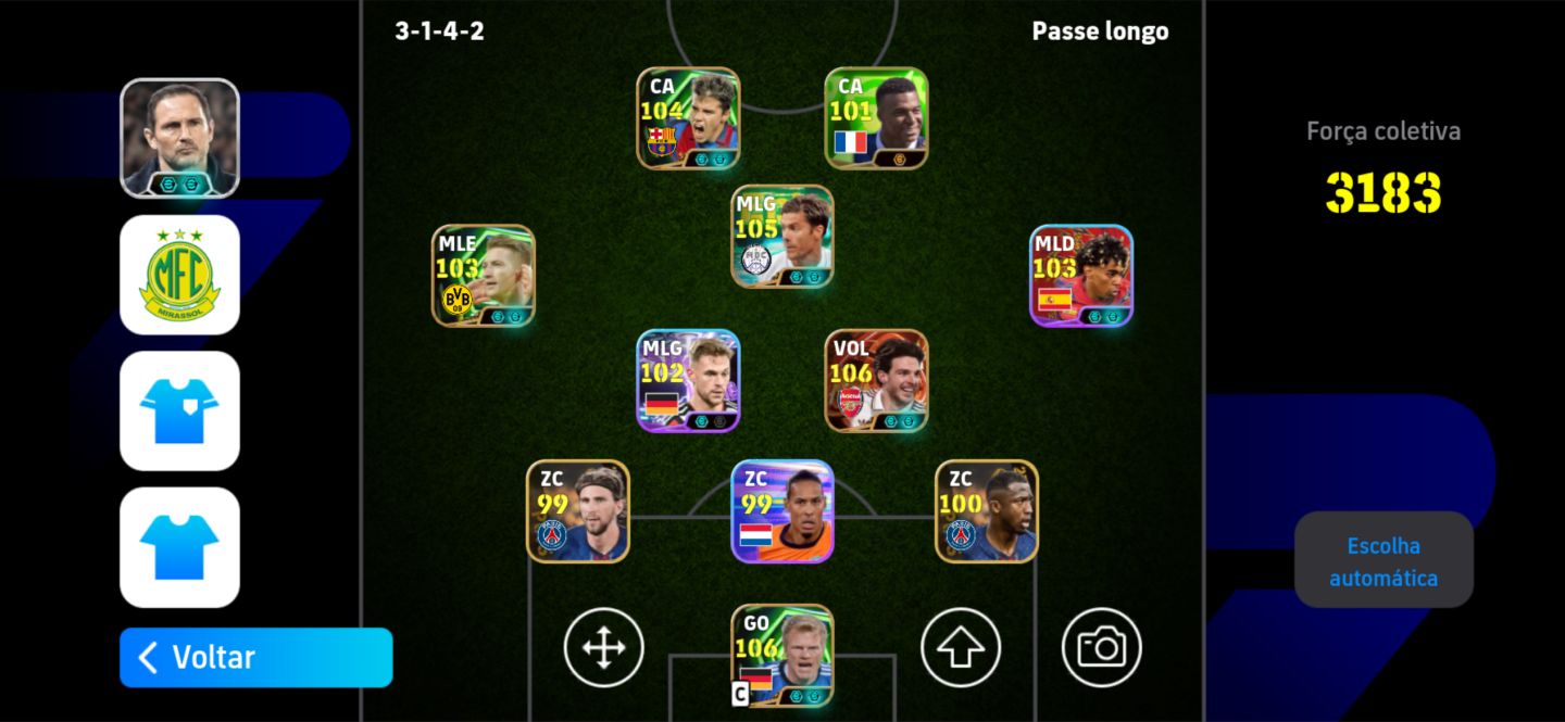 CONTA EFOOTBALL
