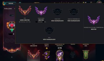 (ACEITO PROPOSTAS) Conta League of Legends Master LOL - GM TFT