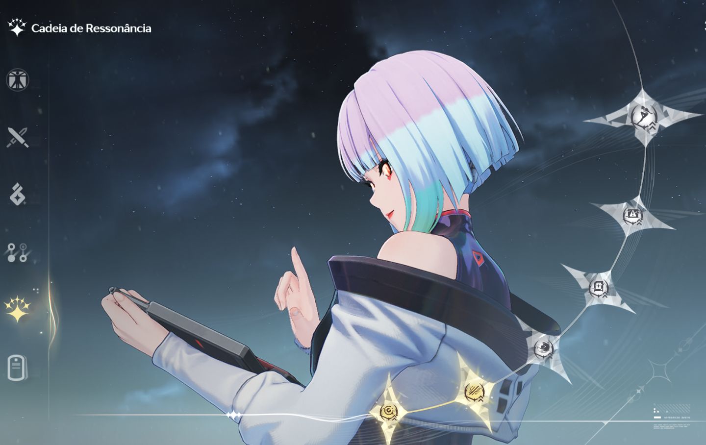 Conta WuWa UL 64 | Yangyang Xuanling S3 + Arma | Lucy S2 + Arma | Lucilla + Arma