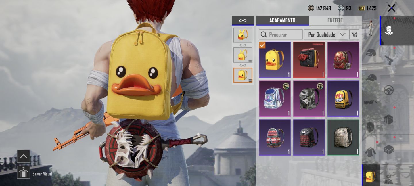 CONTA FULL ACESSO PUBG MOBILE COM SKIN DE COLAB