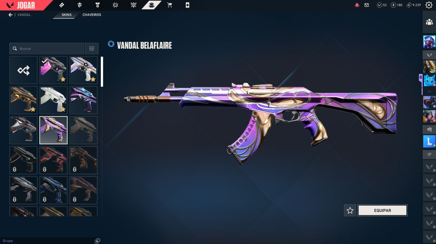 VENHA, CONTA TOP COM SKINS DE VP E PASSE - BR - QUENTE!!!!!!!
