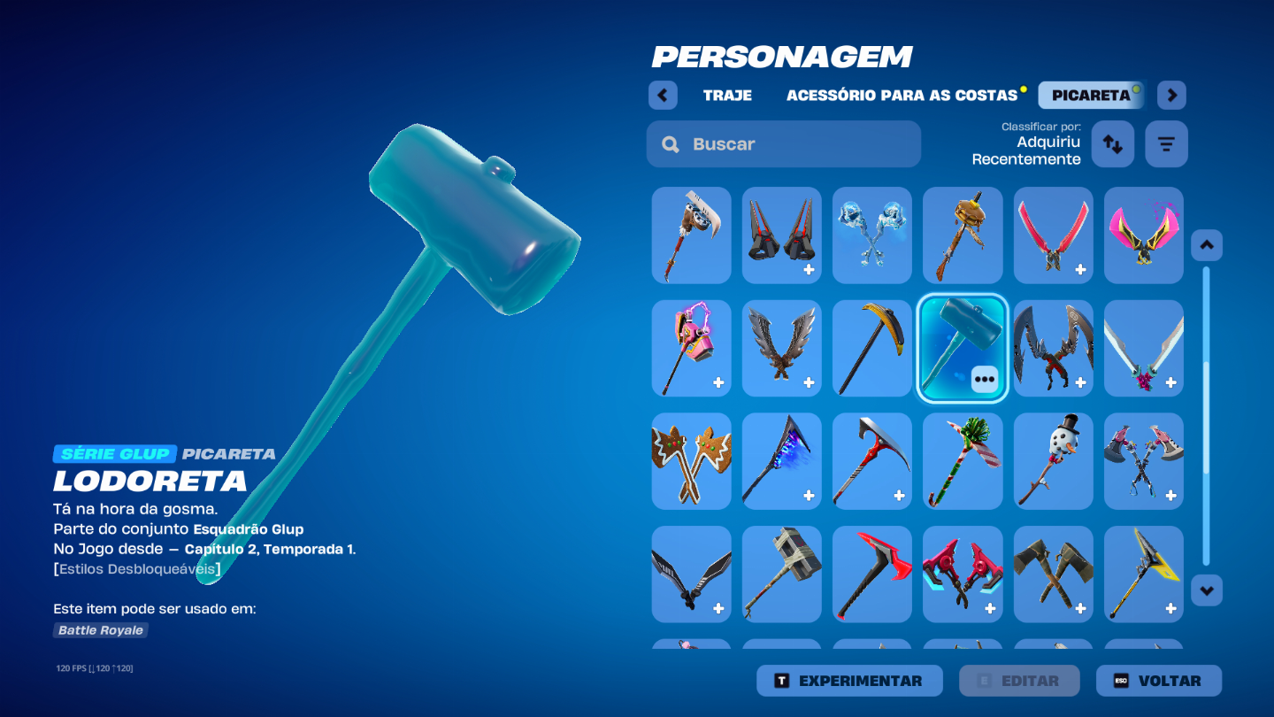 CONTA FORTNITE OG - TEMP. 3,4,5,7,8,9 + LARA CROFT