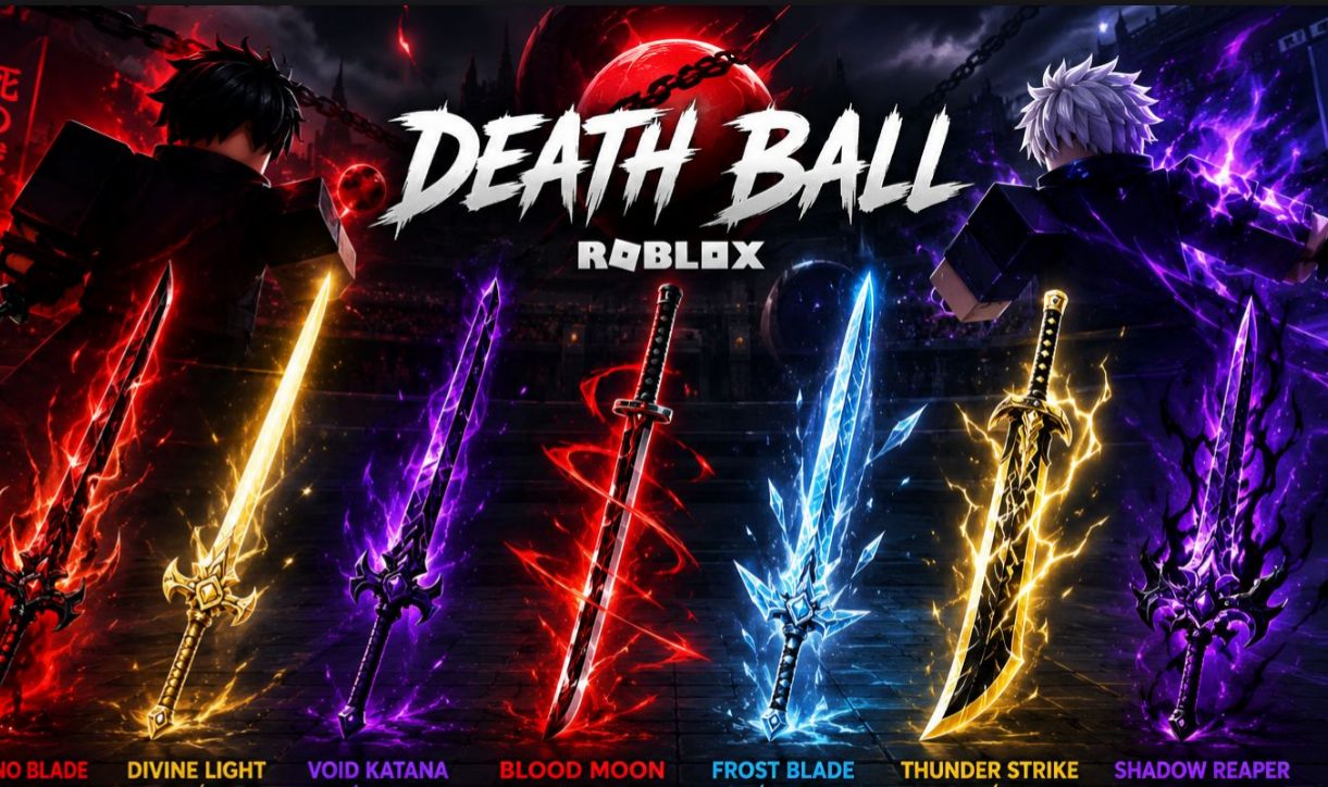 DEATH BALL ROBLOX | ESPADAS | GEMAS (PROMOÇÃO)