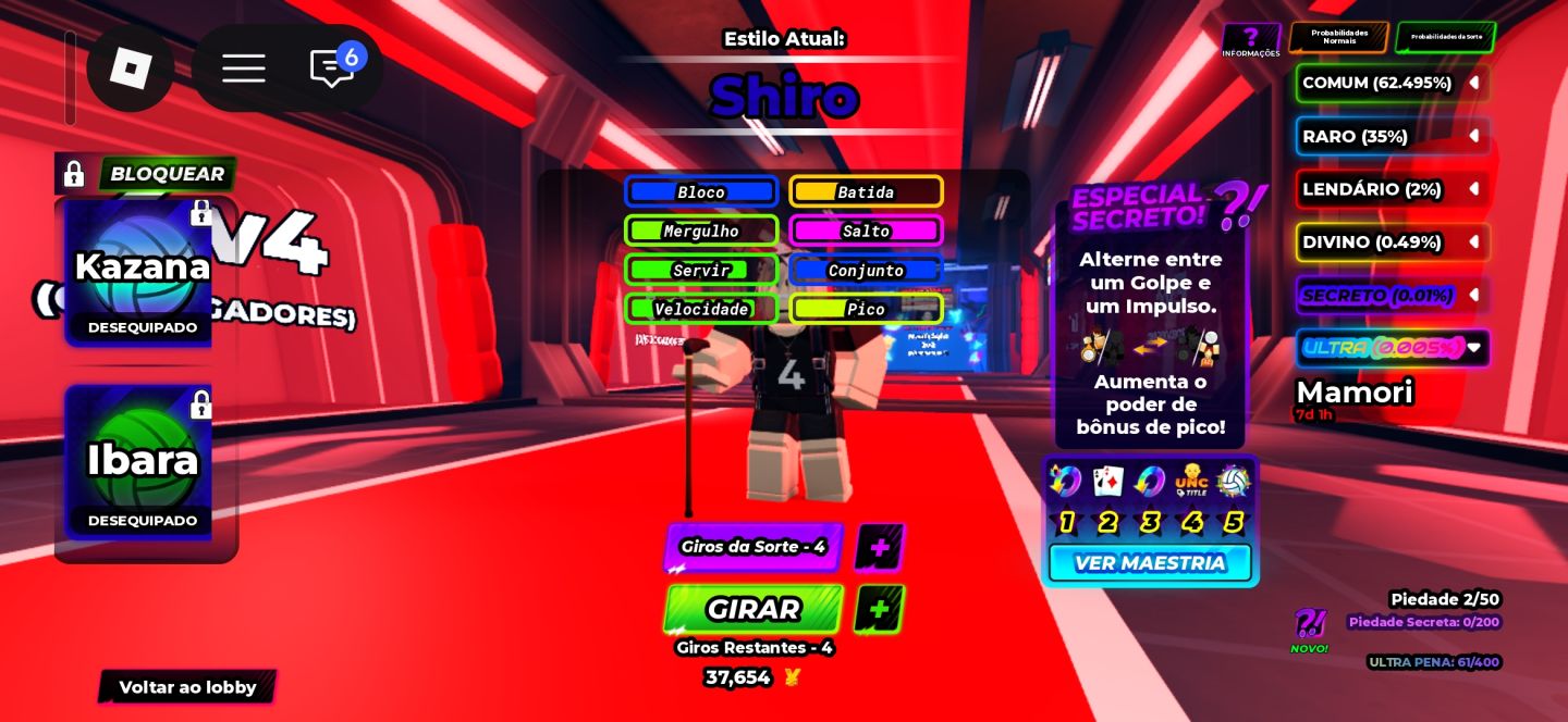 CONTA ROBLOX DE 2012, UPADA EM VOLLEYBALL LEGENDS E GRUPO RENDENDO ROBUX POR DIA