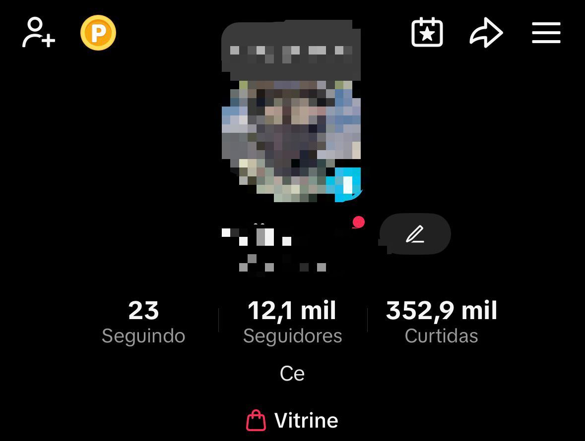 TikTok 12K Seguidores | +100K Views | Monetização Ativa | TikTok Shop