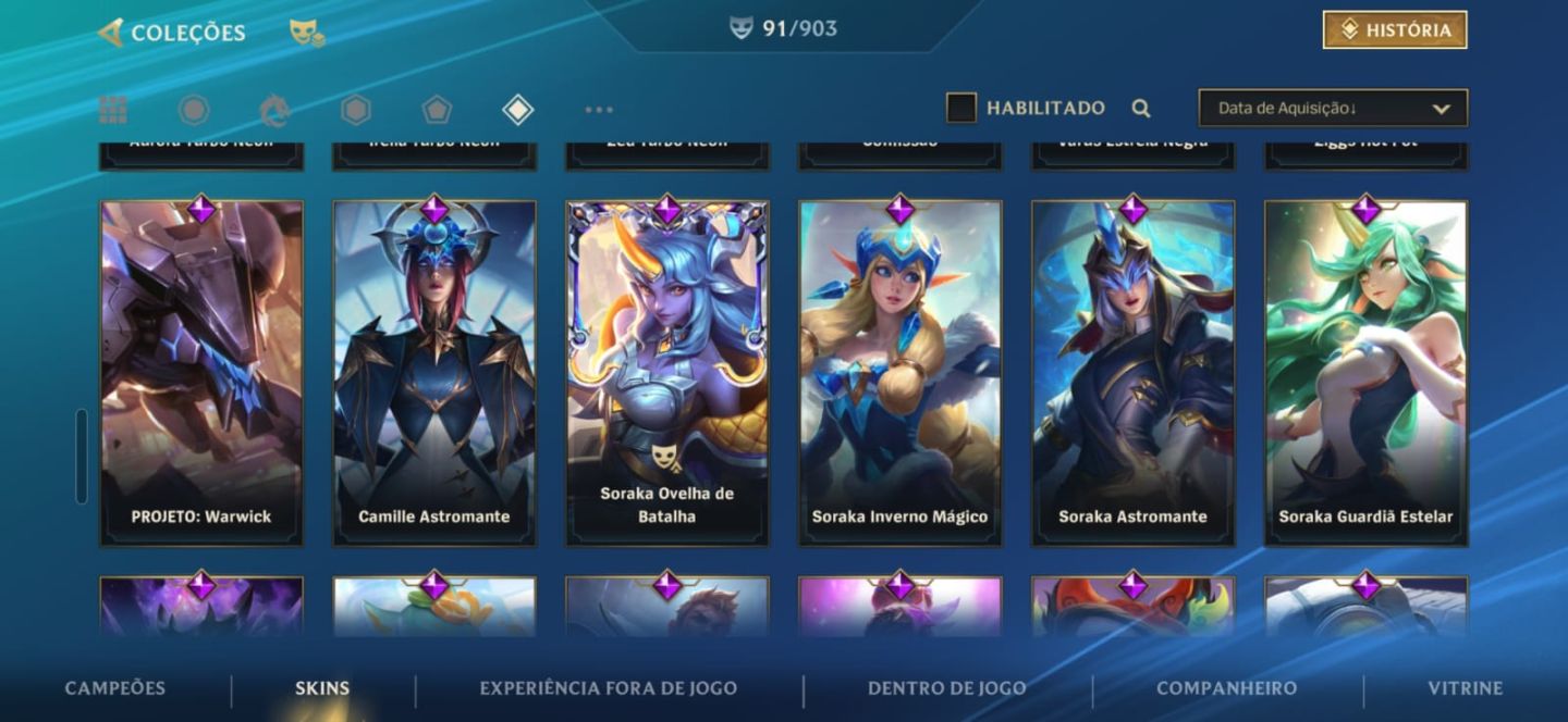 Kaisa Porsche, Mf profundezas e muitas skins, pra sair logo