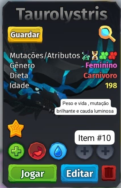 [LOJA DE SLOTS ] Creatures of Sonaria V5 - Traços Máximos & Raros