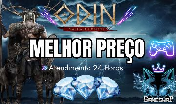 [MELHOR PREÇO] ODIN VALHALLA RISING - DIAMANTES E CÓDIGO DE REGISTRO - 24/7!