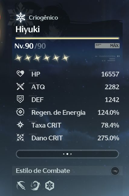 Conta endgame wuwa com MUITOS personagens meta + armas