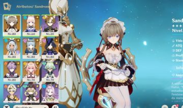 GENSHIN Sandrone, Durin, Linnea, Ineffa, Clorinde, Mualani USER LIVRE