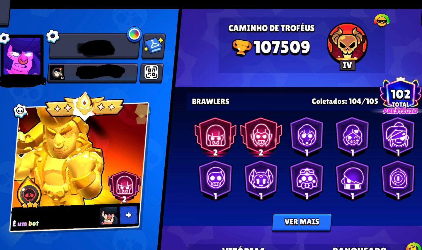 Conta de Brawl Stars Muito boa!
