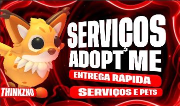 ADOPT ME ROBLOX | PETS RAROS + SERVIÇOS RÁPIDOS E SEGUROS | PETS N, M, ETC...