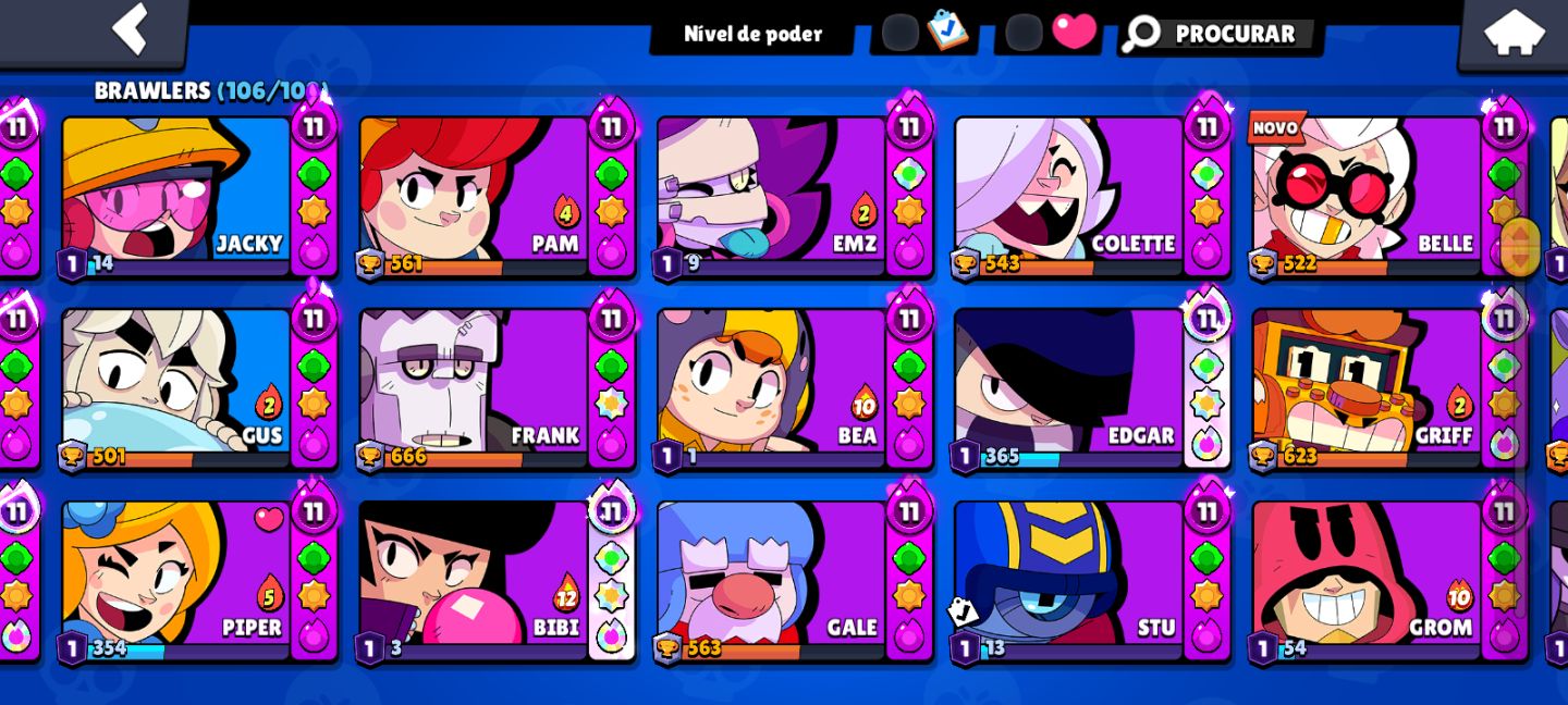 [PROMOÇÃO] Conta de Brawl Stars. Leia a descrição