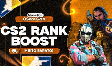 BOOST RANK CS2 DUO / SOLO (Premier, Competitivo, Braço Direito)