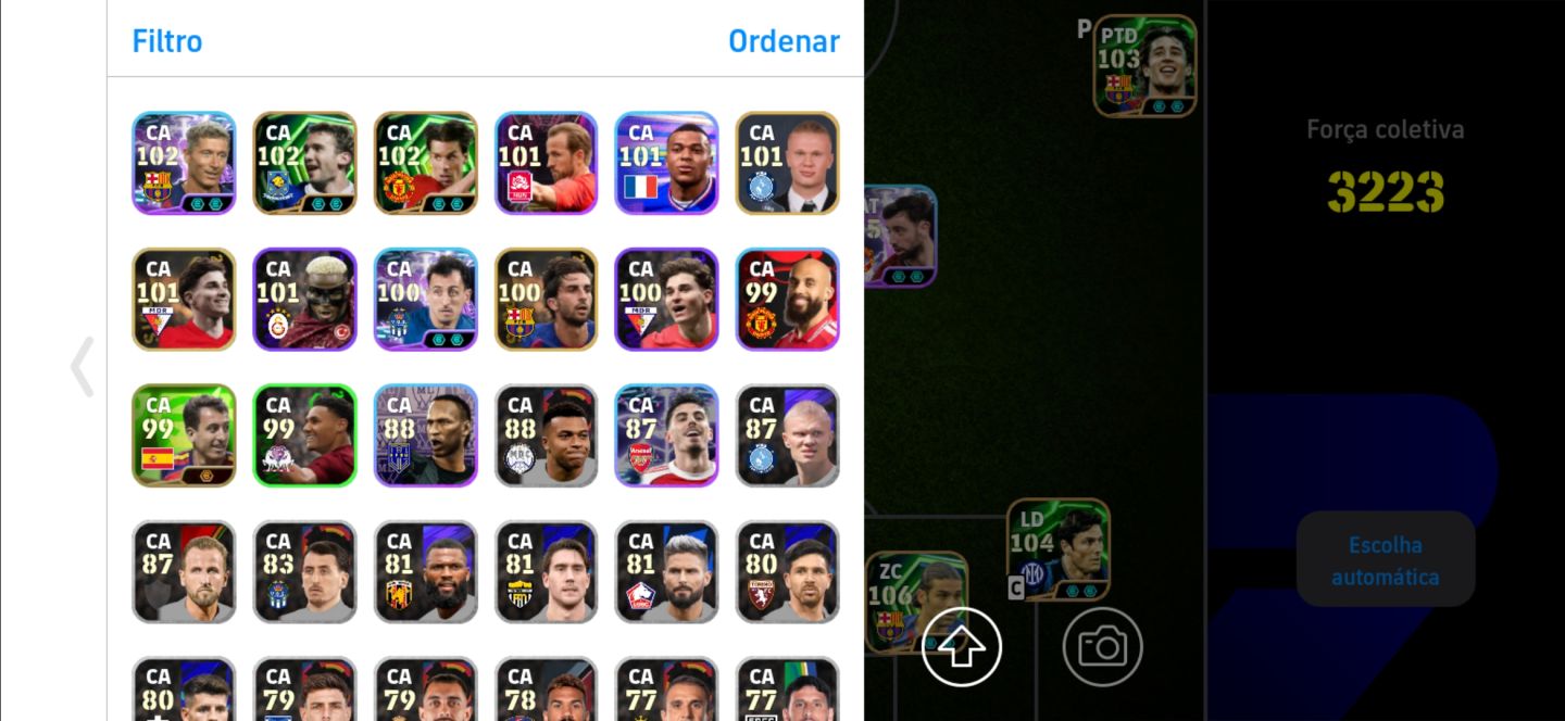 Conta efootbol pra quem quer começar daquele jeito
