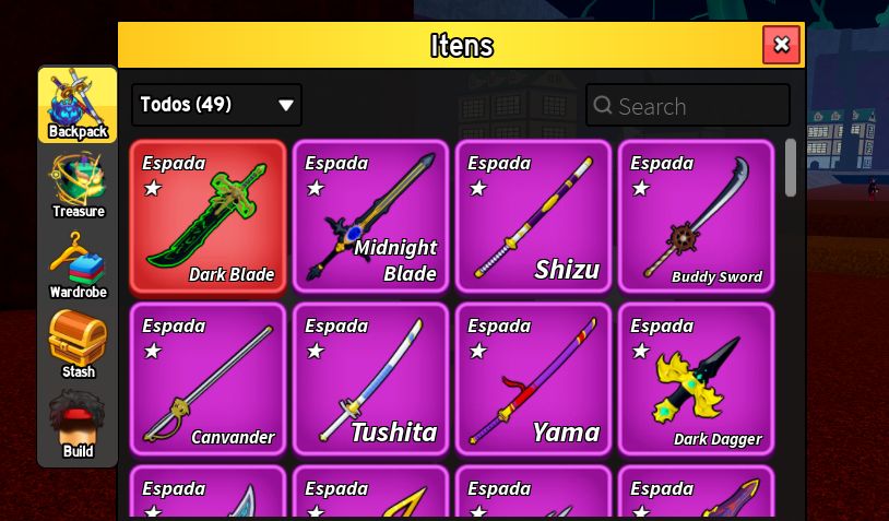 Conta Blox Fruits com Dragon Permanente + 6 Frutas Permanentes e Todas as Gamepa
