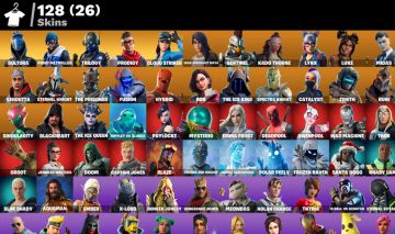 Conta com minty e várias skins!