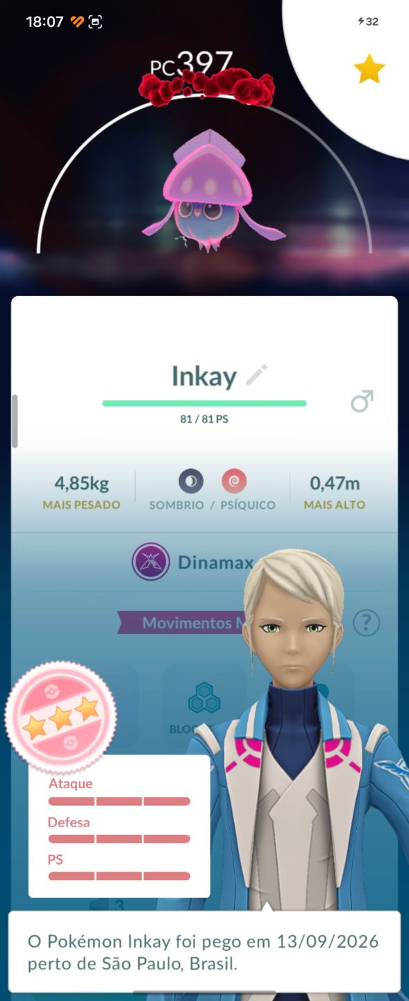 Conta nivel 35 Mewtwo Shadow