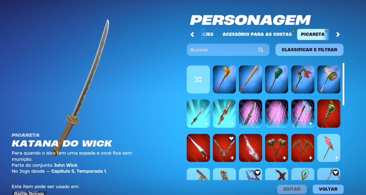Conta Epic Games Fortnite BR Com Skins + Cosméticos Full Acesso!