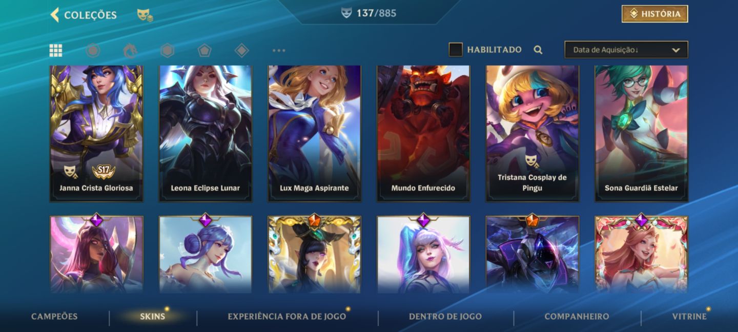 Conta Wild Rift main mid e Sup