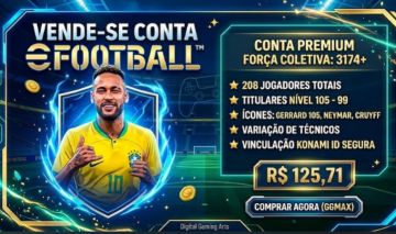 CONTA SURREAL NO EFOOTBALL! GERRARD 105 + NEYMAR E CRUYFF! VEM CONFERIR.