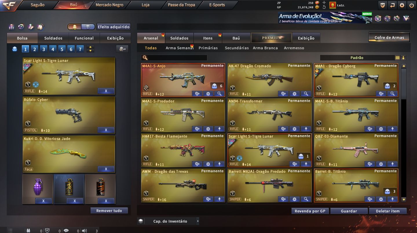 CONTA CROSSFIRE 39 VIPS