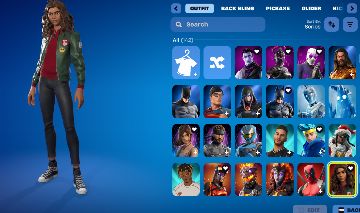 CONTA COM 142 SKINS+2,6K VBUCKS + MJ/SPIDERMAN/LARA CROFT/ASTROWORLD/GOLD MIDAS