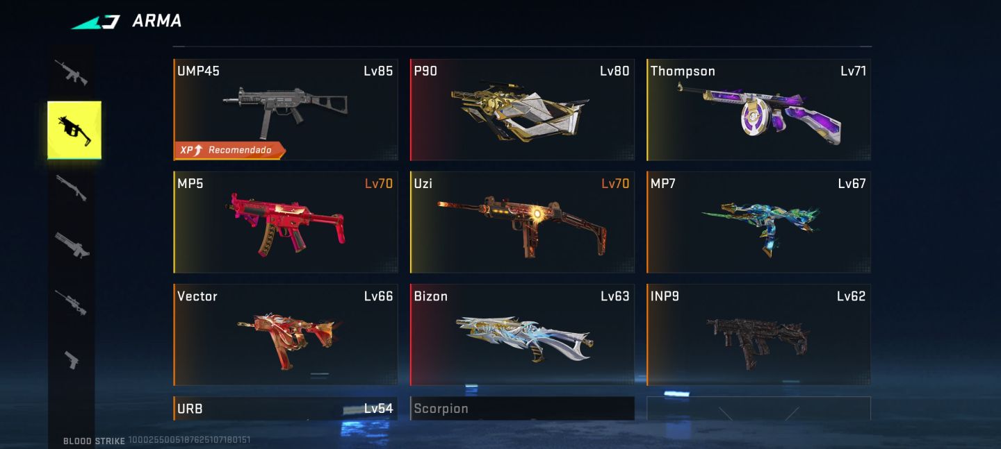CONTA BLOOD STRIKE/ 3 SKINS EVO / SKIN ETERNAS E ULTRA