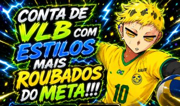 CONTA DE HAIKYUU LEGENDS COM ESTILOS TOPO DE META!!!!