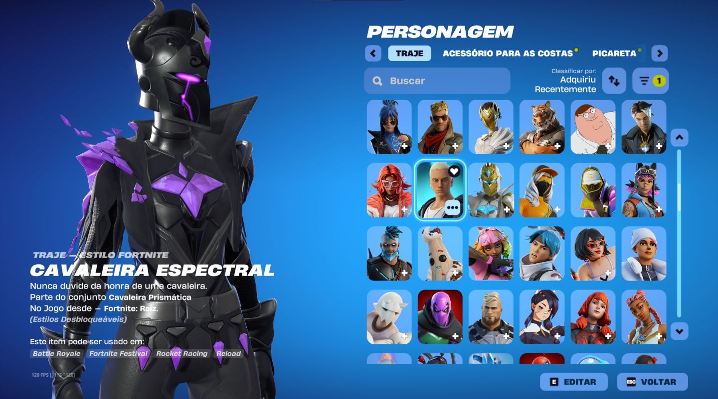CONTA FORTNITE + SALVE O MUNDO FUNDADOR PARA SAIR HOJE
