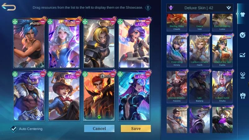 ZENITH VEXANA e 327 SKINS