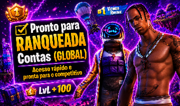 Conta Global do Fortnite - Nível 100+ - Acesso Total - Entrega Rapida