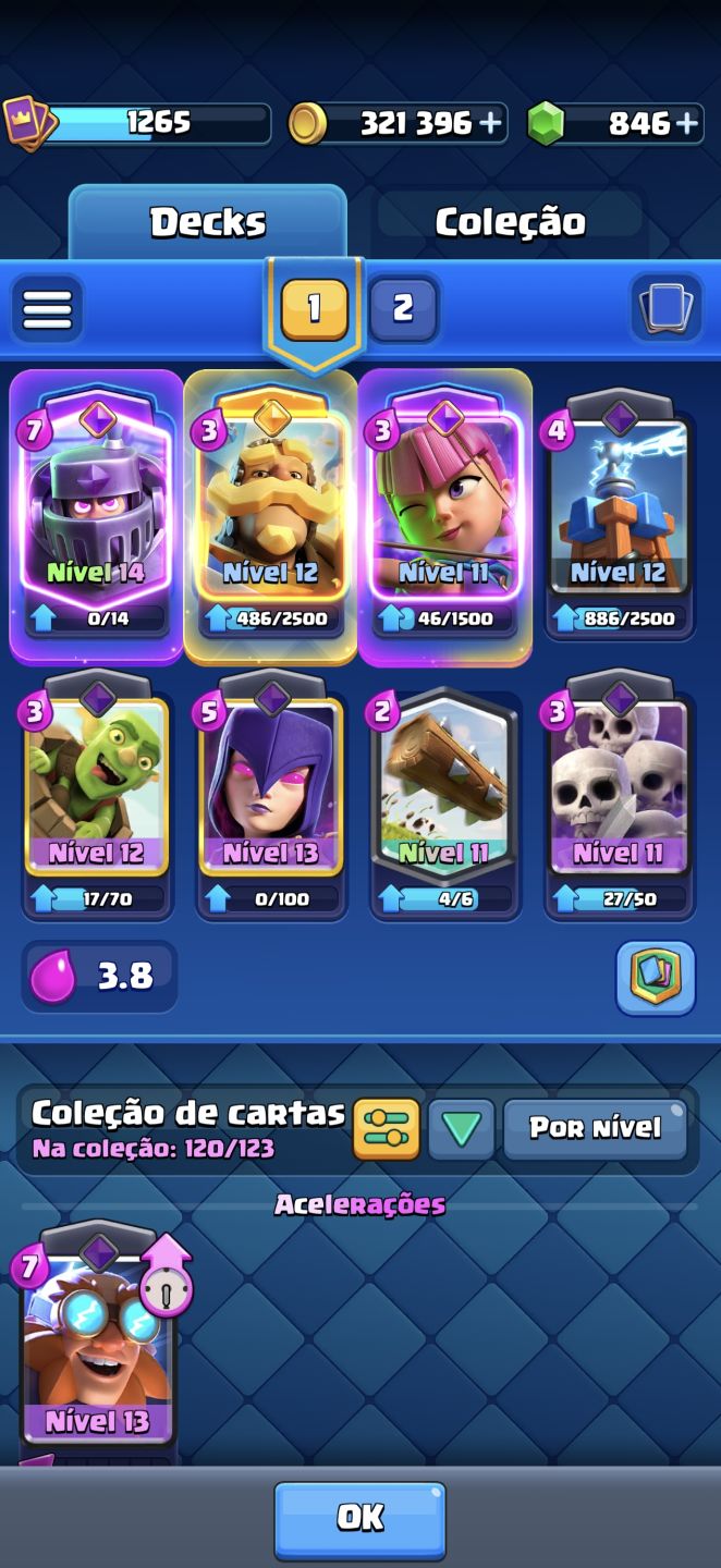 !! Conta muito boa de Brawl Stars e Clash Royale !!