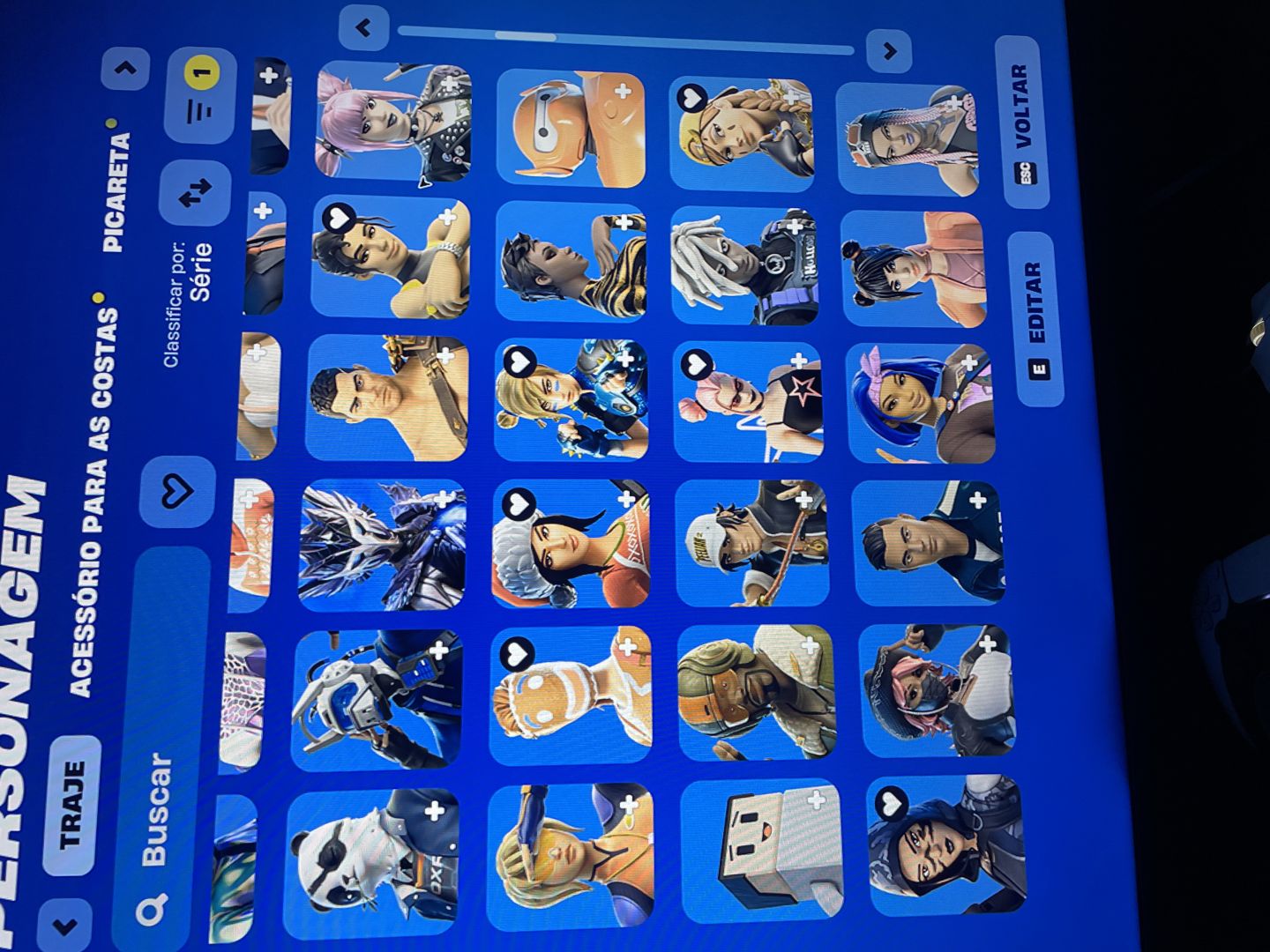 Conta de Fortnite com mais de 300 Skins!