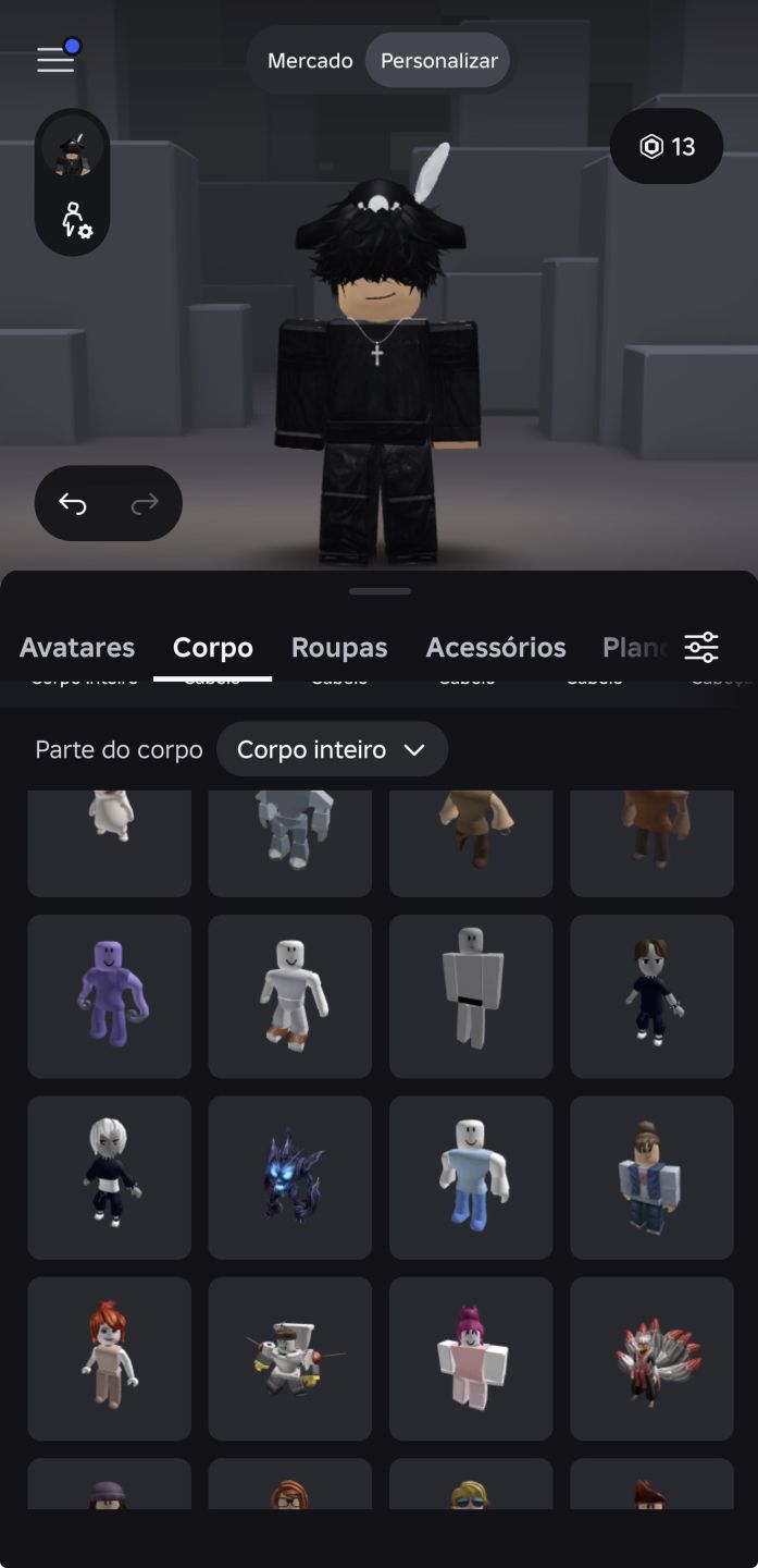 Conta de roblox com mais de 54k gastos em skins e passes, upada no blox fruits