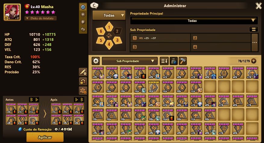 SUMMONERS WAR - GIANA + WOLYUNG + ZERATU + PONTOS