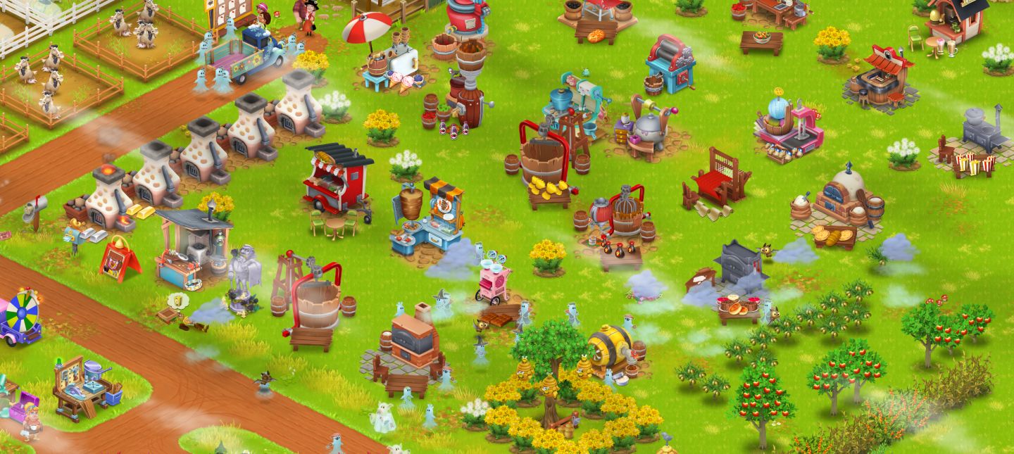 Conta HayDay lvl 61
