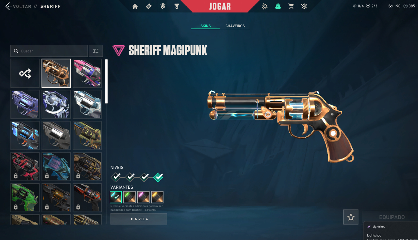 CONTA VALORANT COM SKINS (DIAMANTE 2) JA PEGOU ASCENDENTE 2