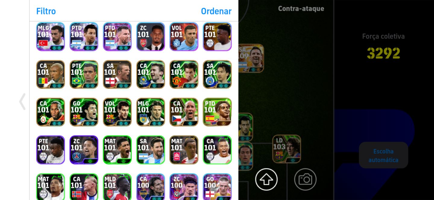 CONTA EFOOTBALL FORÇA 2992