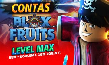 Conta Blox Fruits Com fruta Mítica Aleatória
