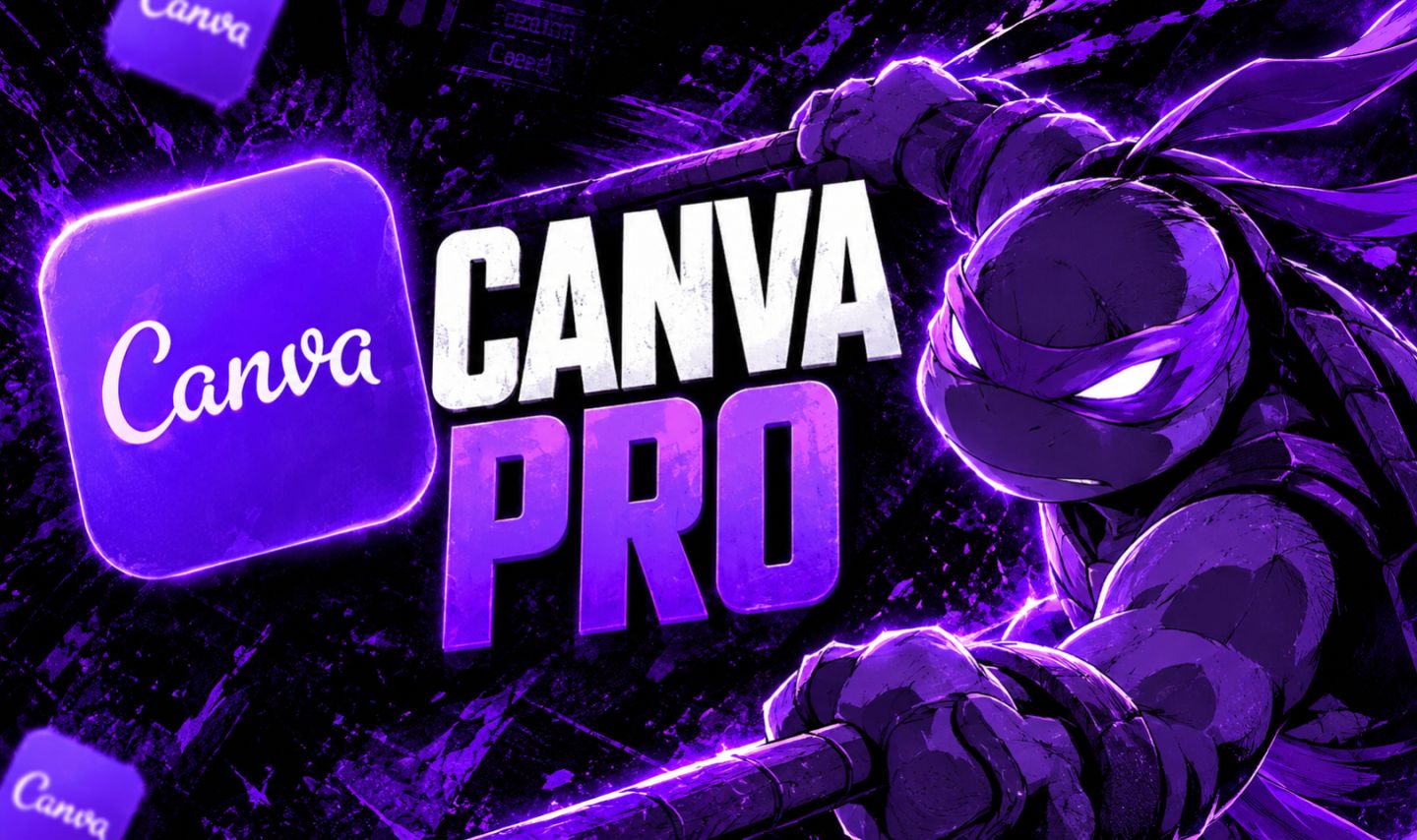 CANVA PRO MENSAL CRIE SEM LIMITES!