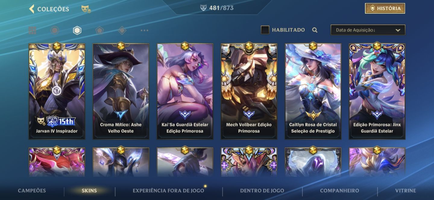 CONTA PREMIUM DE WILD RIFT