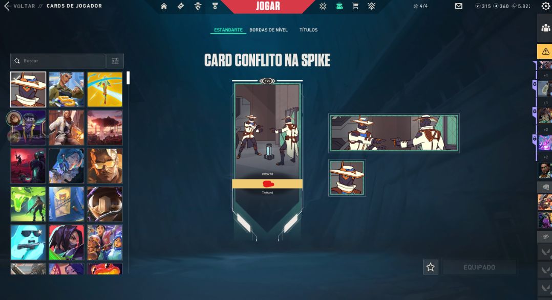 Conta valorant vandal do macaco e +