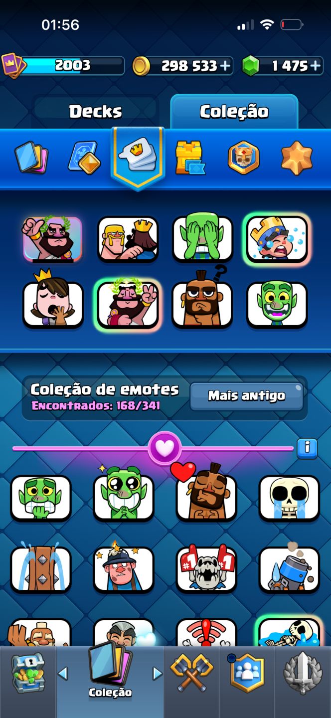 CONTA CLASH ROYALE COM 70 CARTAS LEVEL MÁXIMO, PRA SAIR RÁPIDO!