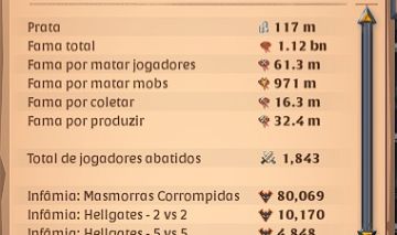 CONTA ALBION MID GAME 1.12 BN FAMA FULL COLETA