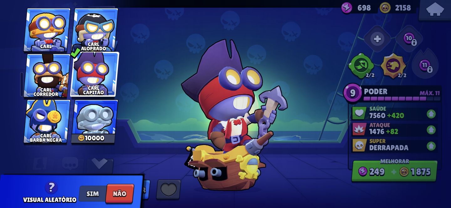 CONTA DE BRAWL STARS EXTREMAMENTE RARA