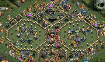 Conta clash of clans cv 17 praticamente full