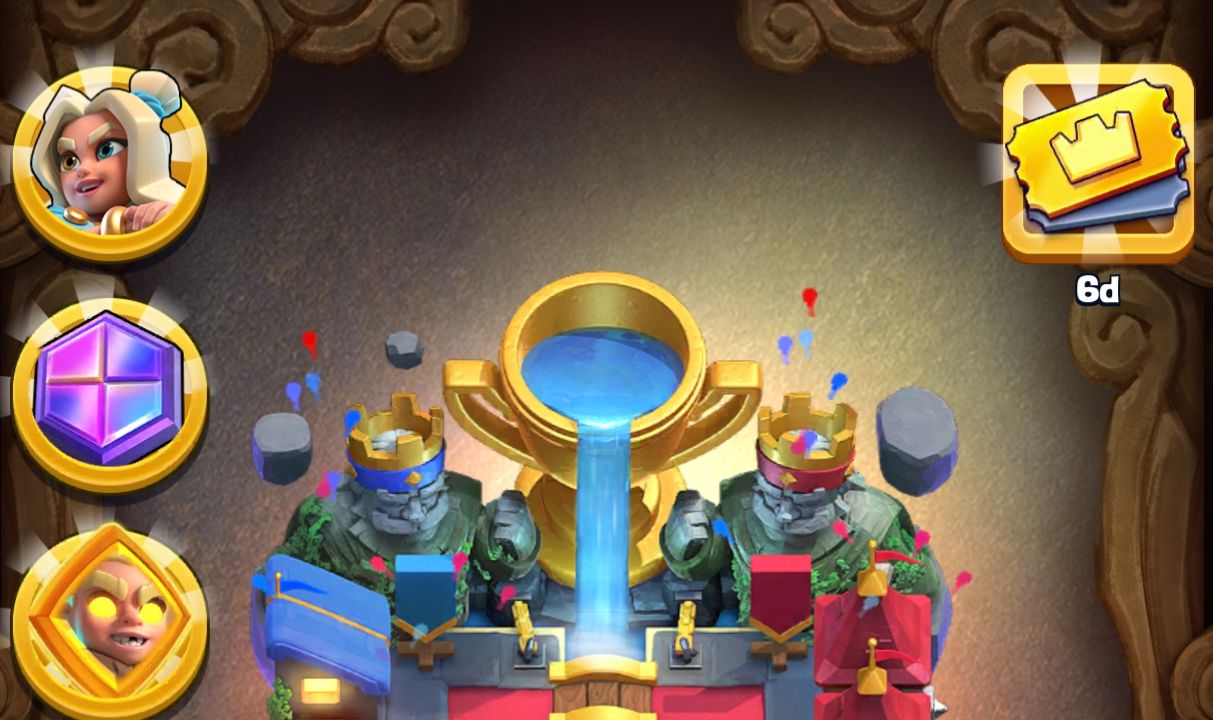 CONTA DE CLASH ROYALE BEM UPADA PARA QUEM QUER COMECAR